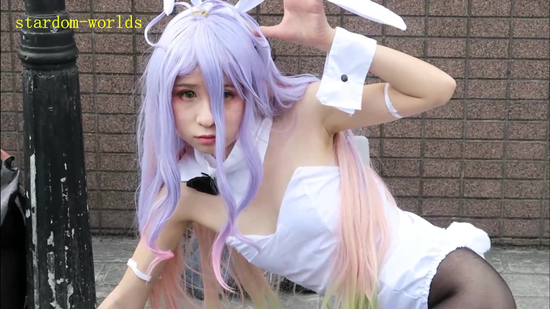 漫展Cosplay 白(游戏人生)可爱的小兔子妹妹又来了 cwt48 二次元萌妹